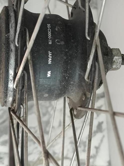 Shimano Nexus 7 naaf, Rollerbrake BR-IM31 en 7-speed shifter, Fietsen en Brommers, Fietsonderdelen, Zo goed als nieuw, Algemeen