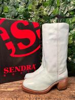 Nieuwe retro Vintage blokhak Sendra laars maat 41, Blauw, Nieuw, Ophalen of Verzenden, Sendra