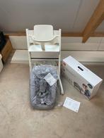 Stokke tripp trapp + newborn + babyset, Ophalen, Zo goed als nieuw, Meegroeistoel, Stoelverkleiner