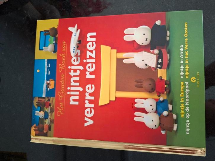 Dick Bruna - Het Gouden Boek van nijntjes verre reizen, Boeken, Kinderboeken | Kleuters, Zo goed als nieuw, Fictie algemeen, Ophalen of Verzenden