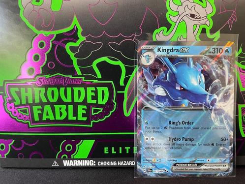 Kingdra EX #012 012/064 (Shrouded Fable), Hobby en Vrije tijd, Verzamelkaartspellen | Pokémon, Nieuw, Losse kaart, Ophalen of Verzenden