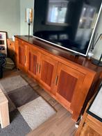 Teak Houten Kast - 203cm Breed, Huis en Inrichting, Ophalen, Gebruikt, Teakhout, 200 cm of meer