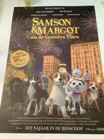 SAMSON & MARGOT   FILMPOSTER   70-100 cm, Ophalen of Verzenden, Zo goed als nieuw, Deurposter of groter, Film en Tv