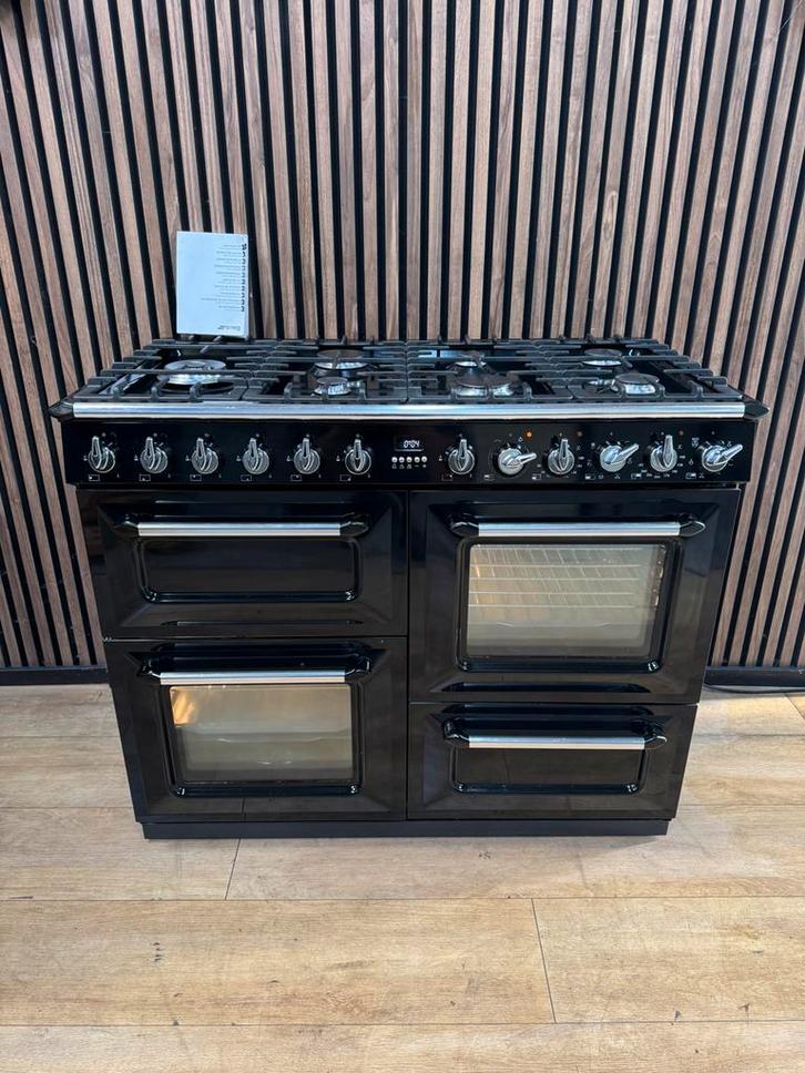 Luxe Smeg Hoogglans Sneg Fornuis 110 cm (Gratis bezorgen), Witgoed en Apparatuur, Fornuizen, Zo goed als nieuw, Vrijstaand, Gas