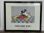Mickey Mouse Disney Wanddecoratie 55x40cm, Antiek en Kunst, Ophalen