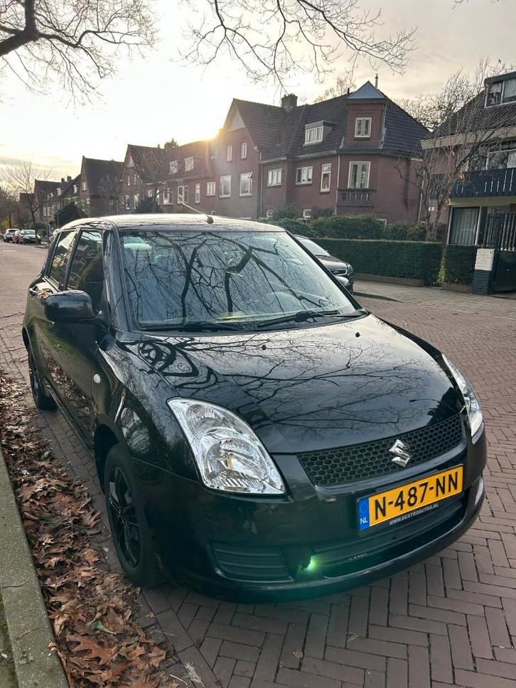 Suzuki Swift 1.3 5D 2008 Zwart, Auto's, Suzuki, Particulier, Swift, Benzine, Euro 4, C, Hatchback, Handgeschakeld, Geïmporteerd