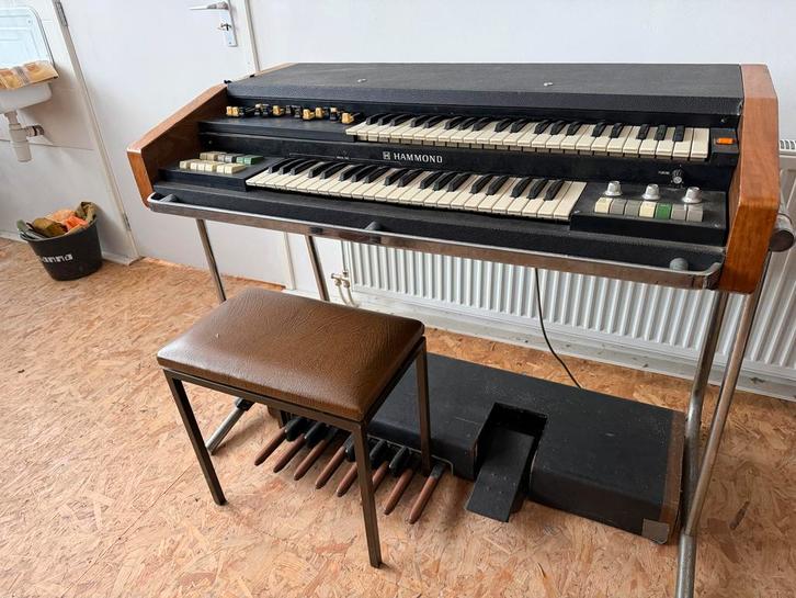 Hammond X5 Orgel - Vintage Klassieker uit de jaren '70, Muziek en Instrumenten, Orgels, Gebruikt, Hammondorgel, 2 klavieren, Ophalen