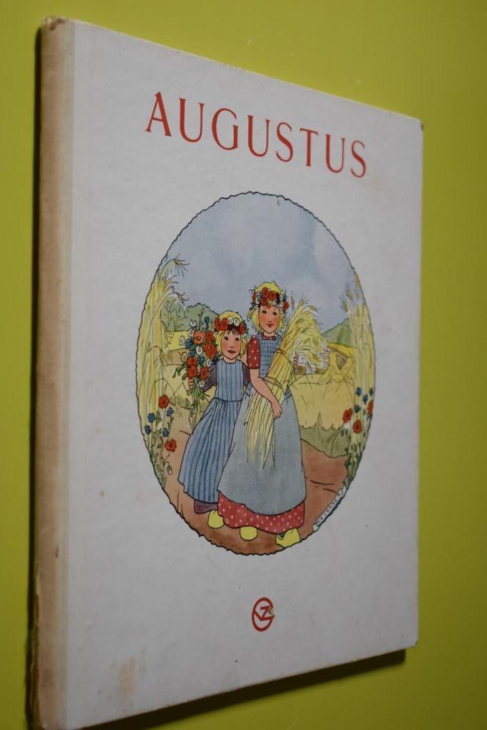 Rie Cramer- Augustus, Oogstmaand 1938- 1e druk-, Boeken, Prentenboeken en Plaatjesalbums, Gelezen, Prentenboek, Ophalen of Verzenden