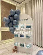 Candy wall verhuur, Ophalen of Verzenden, Nieuw, Geboorte of Huwelijk