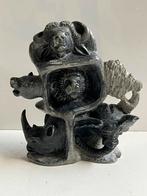 Uniek spekstenen beeld “the big five”, Ophalen of Verzenden