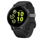 GARMIN vivoactive 5 Music Zwart factuur + Garantie, Sieraden, Tassen en Uiterlijk, Smartwatches, Zwart, Slaap, Nieuw, Garmin