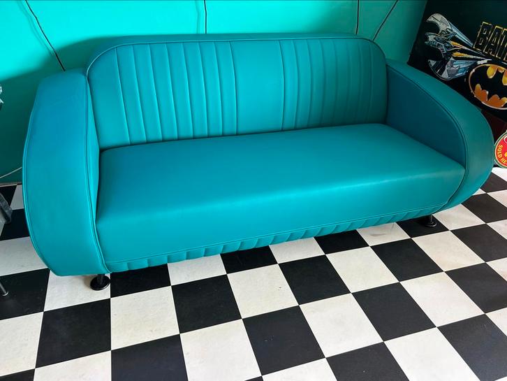 SF 02 cb g63 Koopje Bel Air sofa fifties sixties nieuw Sale., Huis en Inrichting, Banken | Sofa's en Chaises Longues, Nieuw, Eenpersoons