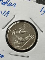 Rajkot schitterende mohur 1945, Postzegels en Munten, Munten | Azië, Zilver, Ophalen of Verzenden, Losse munt, Zuid-Azië