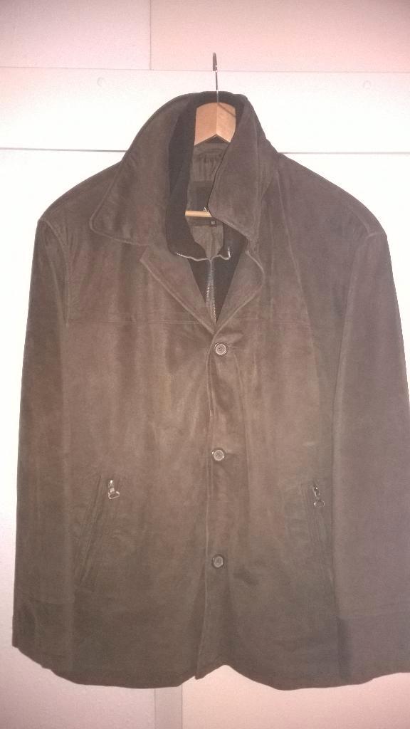 Leren winterjas, Arma, half lang (nieuw/ongedragen), Kleding | Heren, Jassen | Winter, Nieuw, Maat 48/50 (M), Bruin, Ophalen of Verzenden