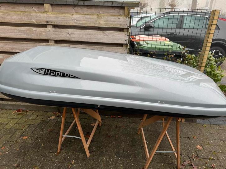 Hapro Carver 6.4 Dakoffer - 420 Liter 190x80x40, Auto diversen, Dakkoffers, Gebruikt, Ophalen of Verzenden
