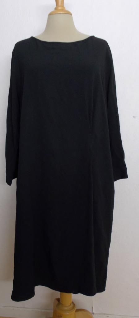 Mooie zwarte lange jurk van Max Mara Weekend! L, Kleding | Dames, Jurken, Zo goed als nieuw, Maat 42/44 (L), Zwart, Onder de knie