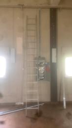 Aluminium ladder, Doe-het-zelf en Verbouw, Ladders en Trappen, Ophalen of Verzenden, 4 meter of meer