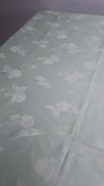 TAFELKLEED VIERKANT 170X170 GROEN MET ROZEN, Huis en Inrichting, Ophalen of Verzenden, Zo goed als nieuw, Rechthoek