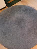Vloerkleed rond Ikea Ådum 130 cm, Ophalen, Gebruikt, Rond, Grijs