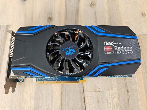AMD Radeon Sapphire HD 6870 FleX edition, Computers en Software, Videokaarten, Gebruikt, AMD, PCI-Express 2.0, GDDR5, HDMI, DisplayPort
