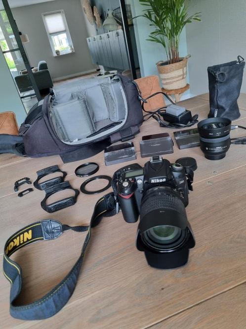 Nikon D90 compleet met extra lens, Audio, Tv en Foto, Fotocamera's Digitaal, Zo goed als nieuw, Nikon, 8 keer of meer, Ophalen of Verzenden