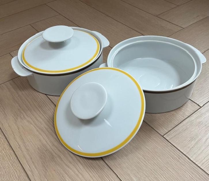 2 x dekschaal Thomas Rosenthal Germany, Huis en Inrichting, Keuken | Servies, Zo goed als nieuw, Schaal of Schalen, Overige stijlen