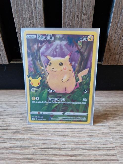 Pikachu 005/025 Pokemon McDonald's 25th anniversary, Hobby en Vrije tijd, Verzamelkaartspellen | Pokémon, Zo goed als nieuw, Meerdere kaarten