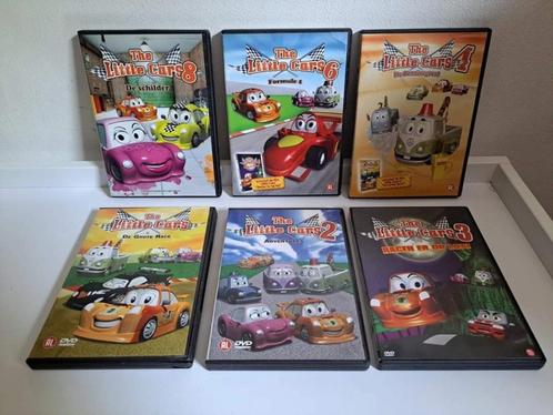 6 dvd's The Little Cars, Cd's en Dvd's, Dvd's | Kinderen en Jeugd, Zo goed als nieuw, Film, Avontuur, Ophalen of Verzenden