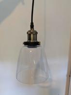 Hanglamp glas, Ophalen of Verzenden, Zo goed als nieuw, Glas, Minder dan 50 cm