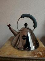 Alessi waterkoker, design, Italiaans, inox 18/10, Witgoed en Apparatuur, Waterkokers, 1 tot 2 liter, Ophalen of Verzenden, Gebruikt
