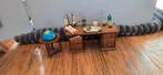 Miniatuur bureau met accessoires 1:12 victoriaans poppenhuis, Ophalen of Verzenden, Zo goed als nieuw, Poppenhuis