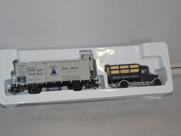 Marklin 48096 museumwagon + oldtimervrachtwagen 1996 (#803) beschikbaar voor biedingen