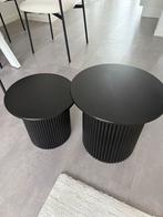 Kleine tafel, Huis en Inrichting, Tafels | Salontafels, Ophalen, Rond, 50 tot 100 cm, Zo goed als nieuw