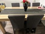 Eettafel met 6 stoelen, Huis en Inrichting, Complete eetkamers, Ophalen, Gebruikt, 4 tot 6 stoelen