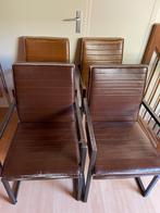 4 eetkamerstoelen gratis, Ophalen, Gebruikt, Bruin, Vier
