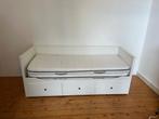 uitschuifbaar Ikea bed, Huis en Inrichting, Slaapkamer | Bedden, Ophalen, Verstelbaar, 90 cm, Eenpersoons