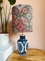 Delfts blsuwe stijl vaaslamp, Ophalen of Verzenden, Zo goed als nieuw, Minder dan 50 cm