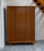 Mid-century hangkast / kledingkast / garderobekast, Huis en Inrichting, Ophalen, Gebruikt, Mid century, 150 tot 200 cm