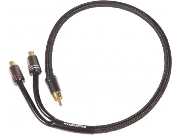 Audio System Z-PRO YR RCA splitter 1 male > 2 female, Auto diversen, Autospeakers, Nieuw, Verzenden