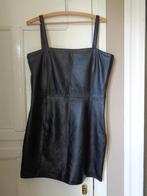SAKI leren overgooier/jurkje:mt 40, Kleding | Dames, Jurken, Maat 38/40 (M), Zwart, Ophalen of Verzenden, Zo goed als nieuw