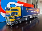 Tekno Scania 4 Serie Schneider ASG 1:50 Nieuw ovp, Ophalen of Verzenden, Nieuw, Bus of Vrachtwagen, Tekno