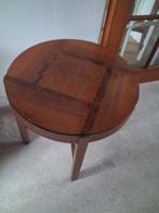 Houten bijzettafel - Rond, Gebruikt, 55 tot 75 cm, Hout, Ophalen