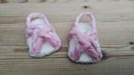 Poppenkleertjes     Handgemaakte  OPEN  POPPENSCHOENTJES, Ophalen of Verzenden, Nieuw, Babypop