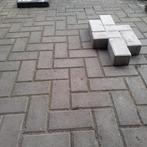 Betonklinkers lichtgrijs, Ophalen, Gebruikt, Klinkers, 10 m² of meer