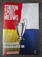Programmaboekje Feyenoord - Fenerbahce SK 06.08.2025, Ophalen of Verzenden, Nieuw, Feyenoord
