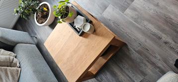 Salontafel 60x60 cm teak beschikbaar voor biedingen