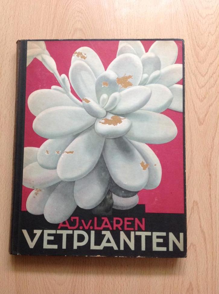 Vetplanten door A.J. van Laren - 1932, Boeken, Prentenboeken en Plaatjesalbums, Gelezen, Prentenboek, Ophalen of Verzenden