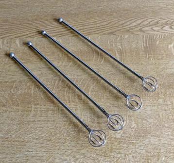 Roerstaafjes kloppertjes stirrers metaal beschikbaar voor biedingen
