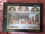 Clementoni Museum Collection - Het Laatste Avondmaal - 1000, Ophalen of Verzenden, 500 t/m 1500 stukjes, Zo goed als nieuw
