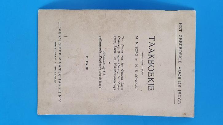 Taakboekje Zeepboekje voor de Jeugd, Lever Mij. 7B10, Boeken, Overige Boeken, Gelezen, Ophalen of Verzenden